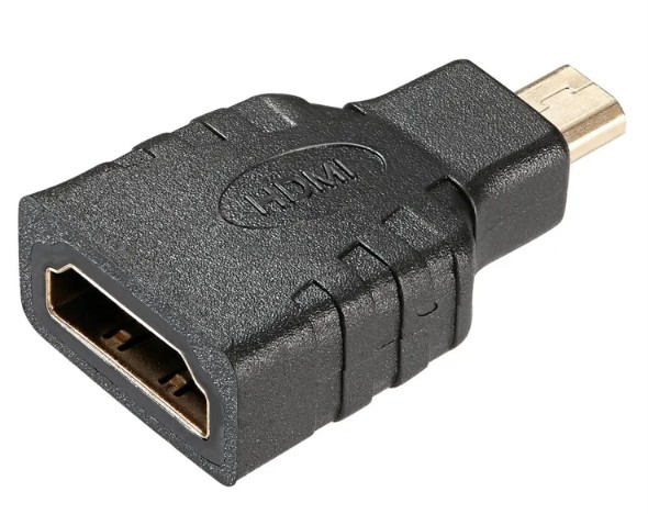 CONVERSOR HDMI HEMBRA - MICRO HDMI MACHO RASPBERRY PI 4 - Imagen 3